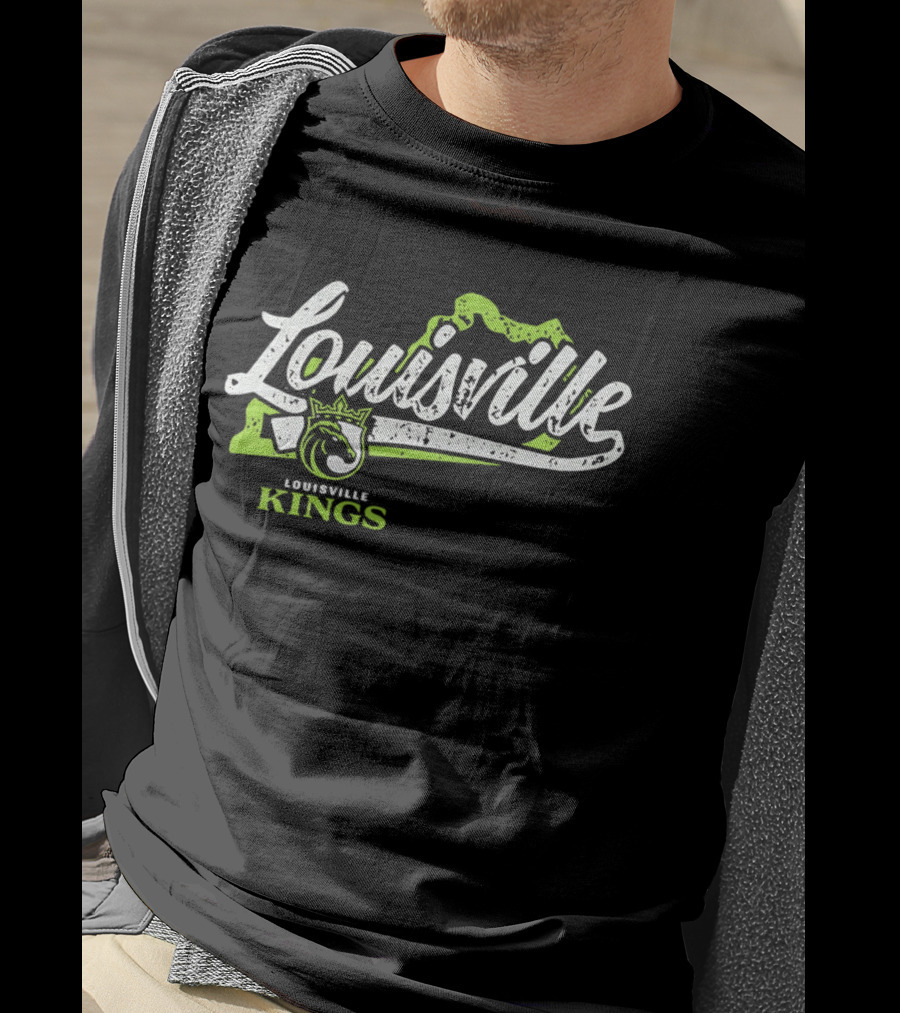 Louisville Kings Map State T-Shirt