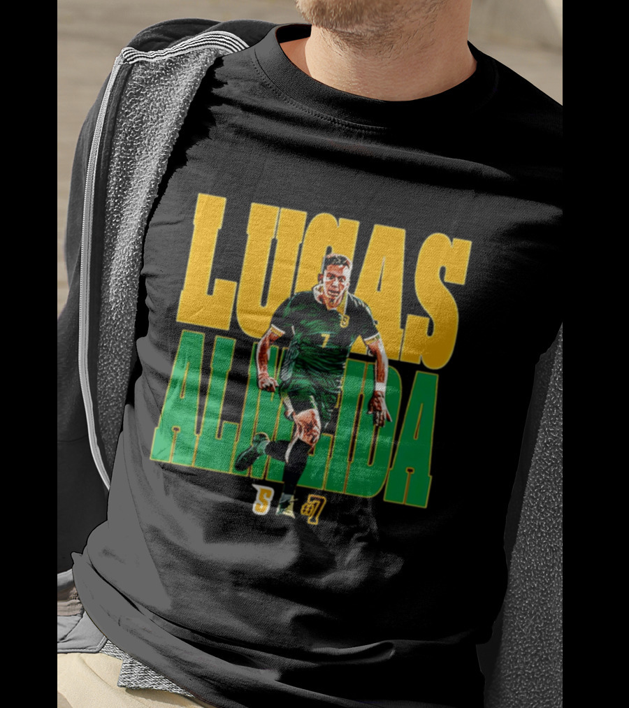 Lucas Almeida Siena Soccer 7 NCAA 26 T-Shirt