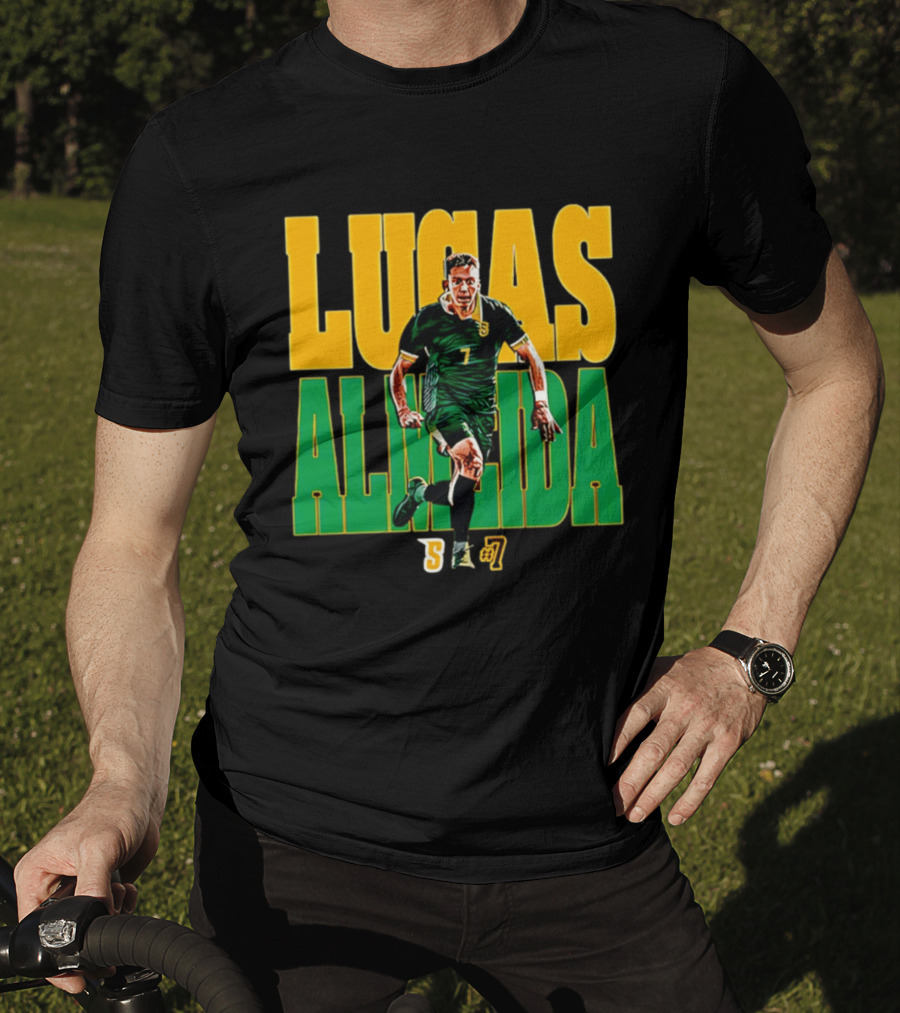 Lucas Almeida Siena Soccer 7 NCAA 26 T-Shirt
