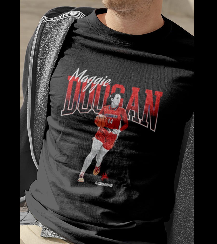 Maggie Doogan Richmond Basketball Number 44 T-Shirt