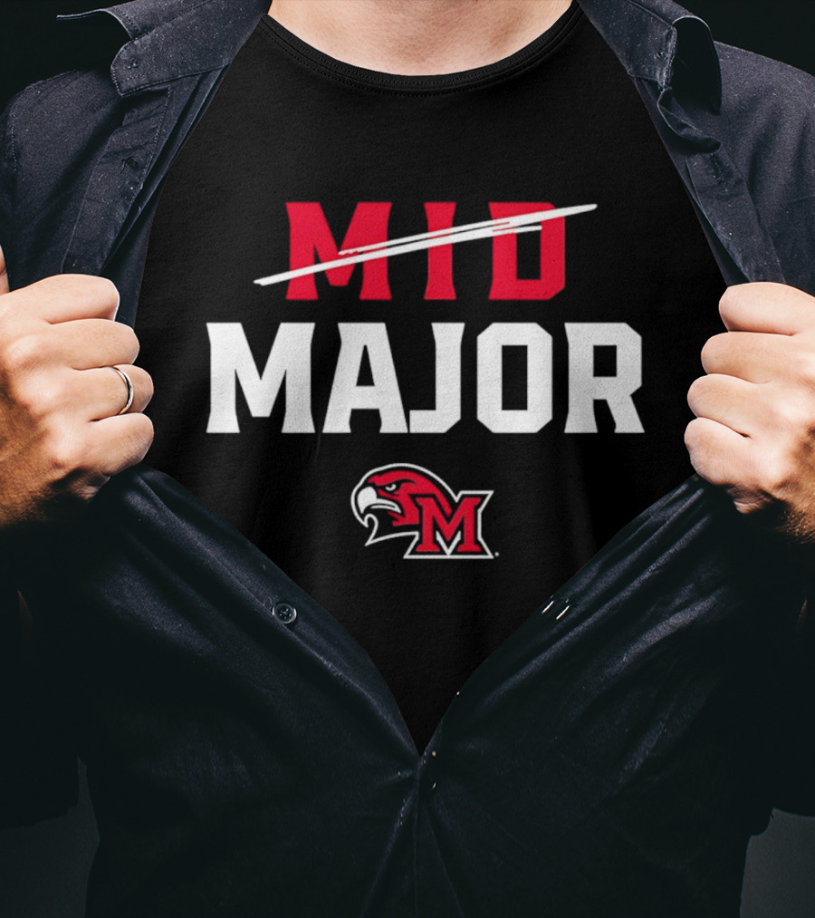 Mid Major Miami Redhawks And T-Shirt