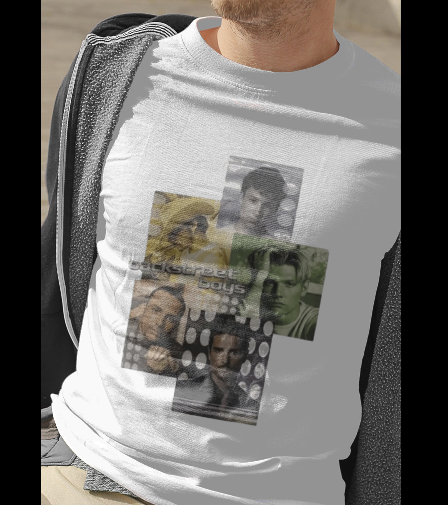 Backstreet Boys Vintage 2000s Collage Retro Aesthetic T-Shirt