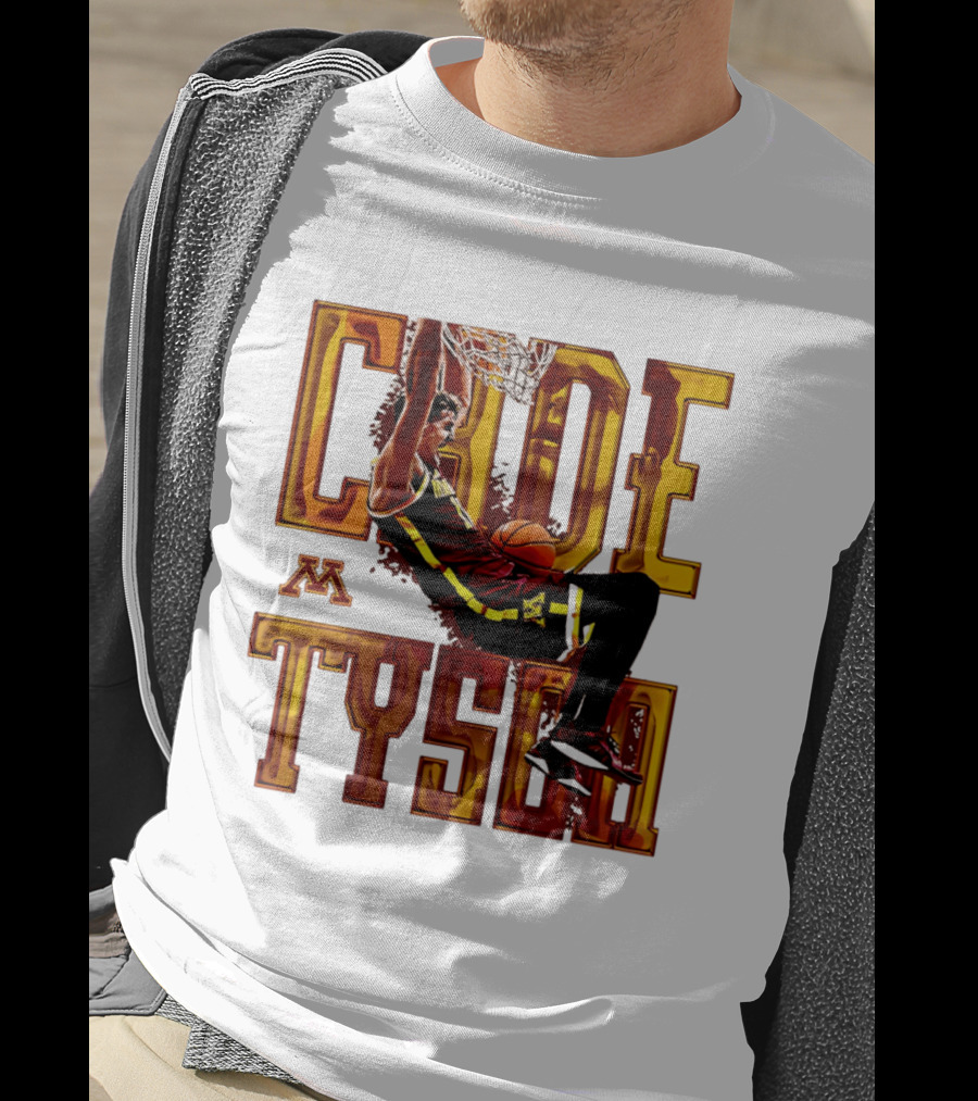 Cade Tyson Minnesota Basketball Dunk NCAA 2026 T-Shirt