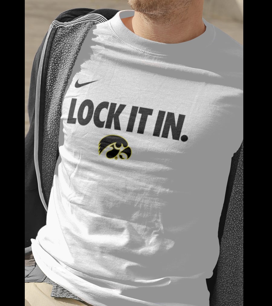 Nike Iowa Hawkeyes Lock It T-Shirt