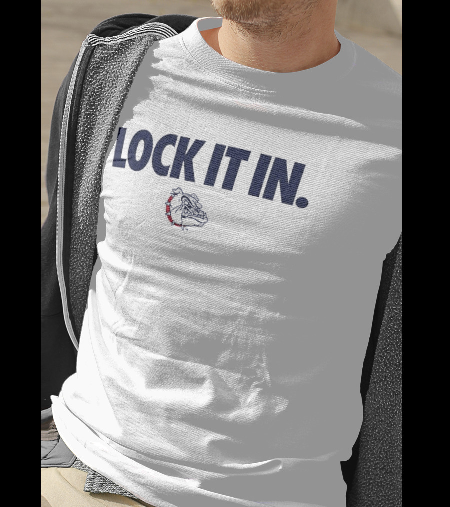 Gonzaga Bulldogs Lock It In 2026 T-Shirt