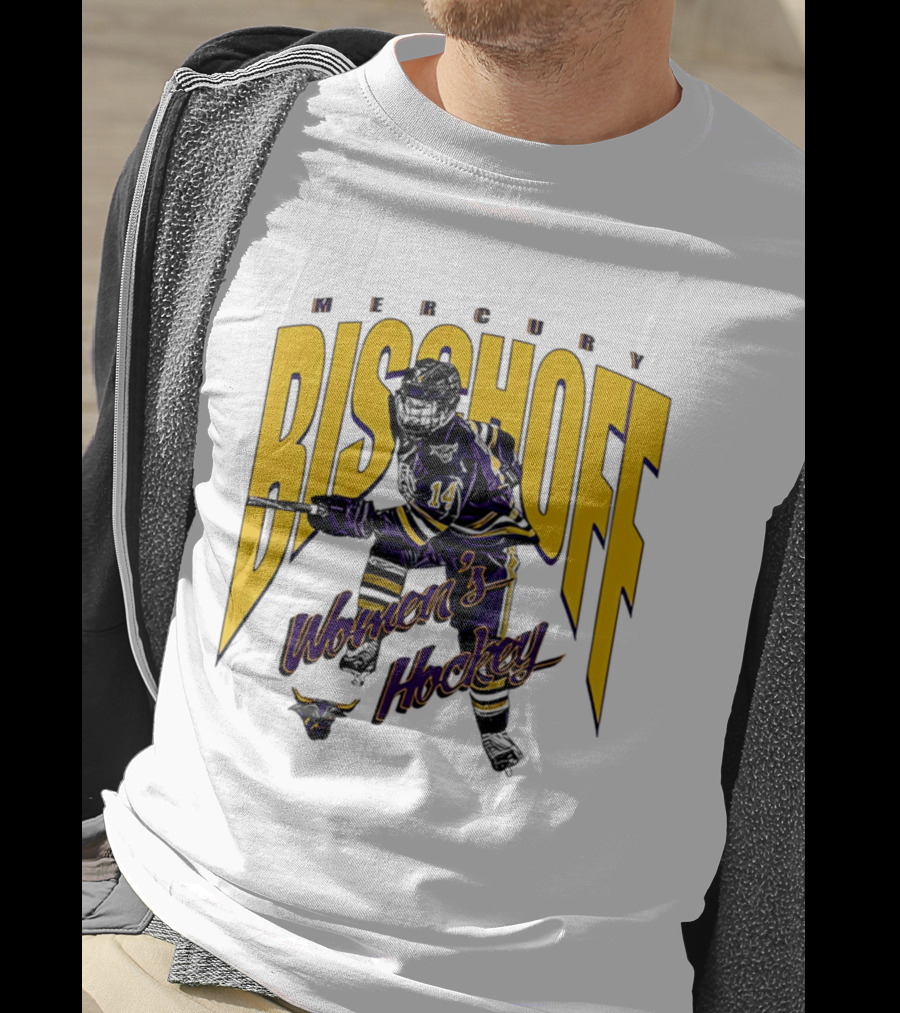 Mercury Bischoff Women's Hockey Minn. St Ice Hockey NCAA '26 T-Shirt