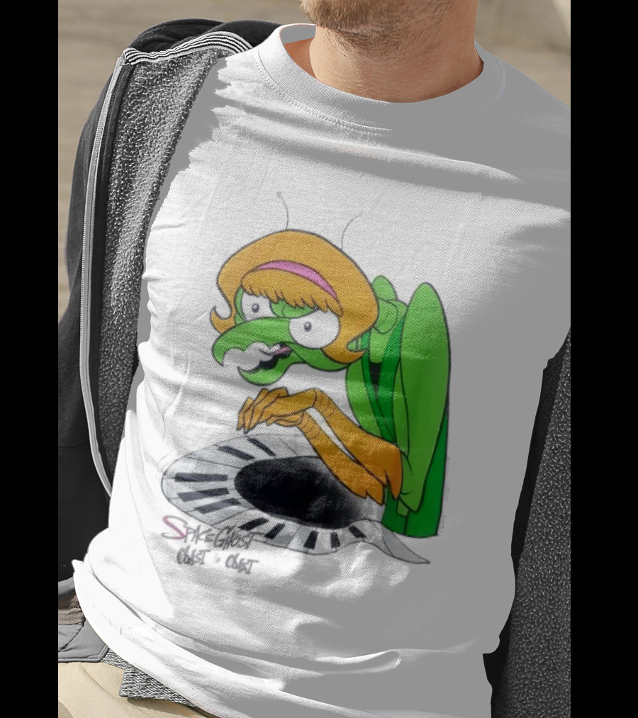 Space Ghost Coast To Coast Zorak Playing Piano T-Shirt