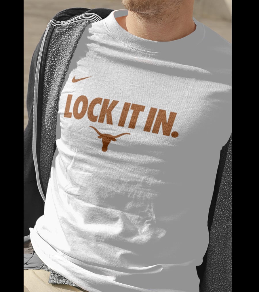Texas Longhorns Lock It In Nike T-Shirt