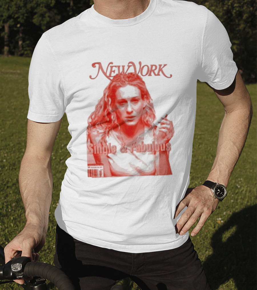 New York Single And Fabulous Magazine Cover T-Shirt