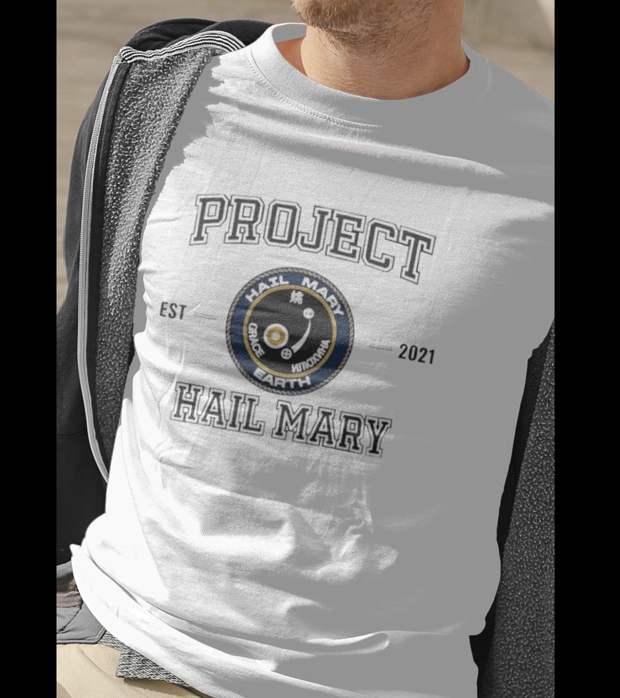 Project Hail Mary Est 2021 Grace Earth Hail Mary T-Shirt