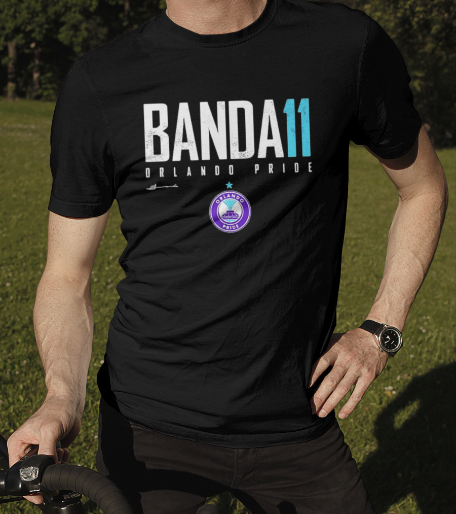 Banda 11 Orlando Pride NWSL Elite Soccer Fan Gear T-Shirt