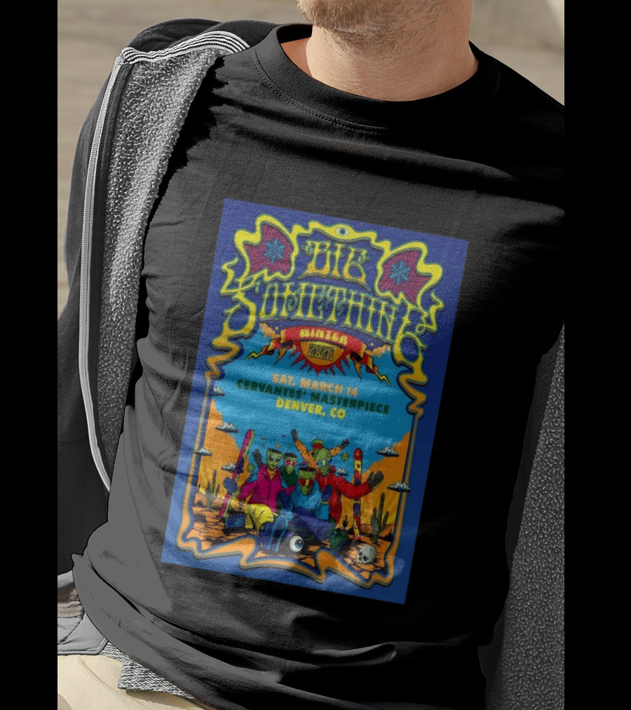 Big Something Winter 2026 March 14 Cervantes' Masterpiece Denver CO Alien T-Shirt