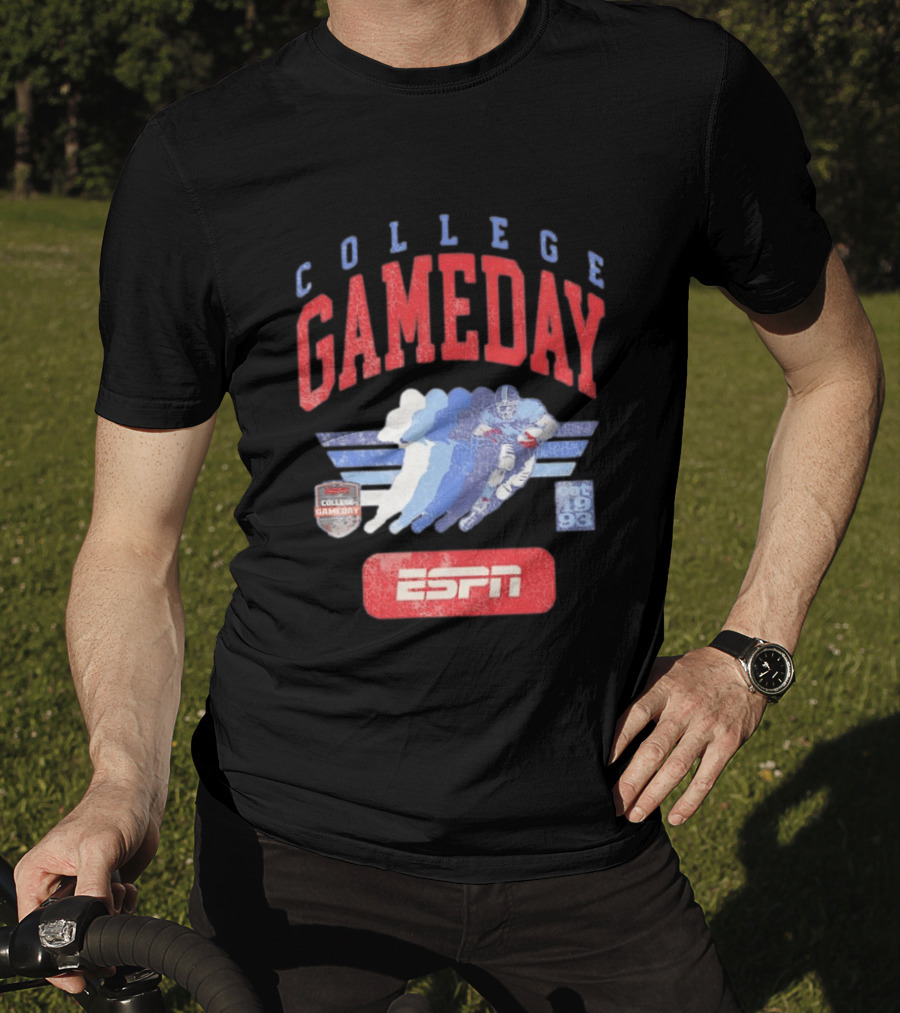 College GameDay Running Est 1993 ESPN Football T-Shirt