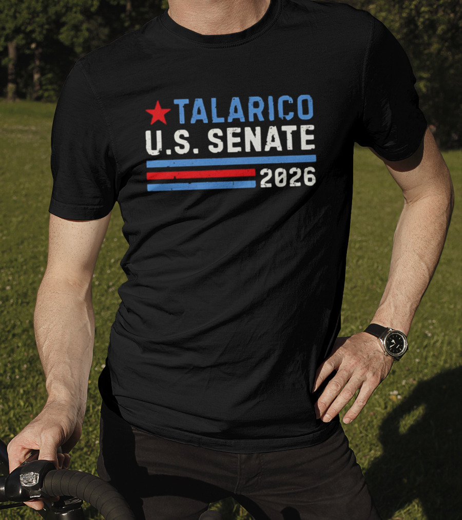 Talarico U.S. Senate 2026 Campaign Star And Stripes T-Shirt