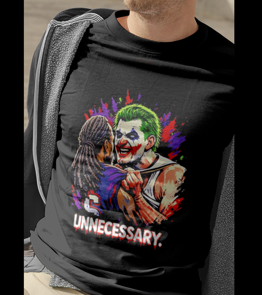 Unnecessary Joker Nikola Jokic Denver Nuggets Basketball Meme T-Shirt