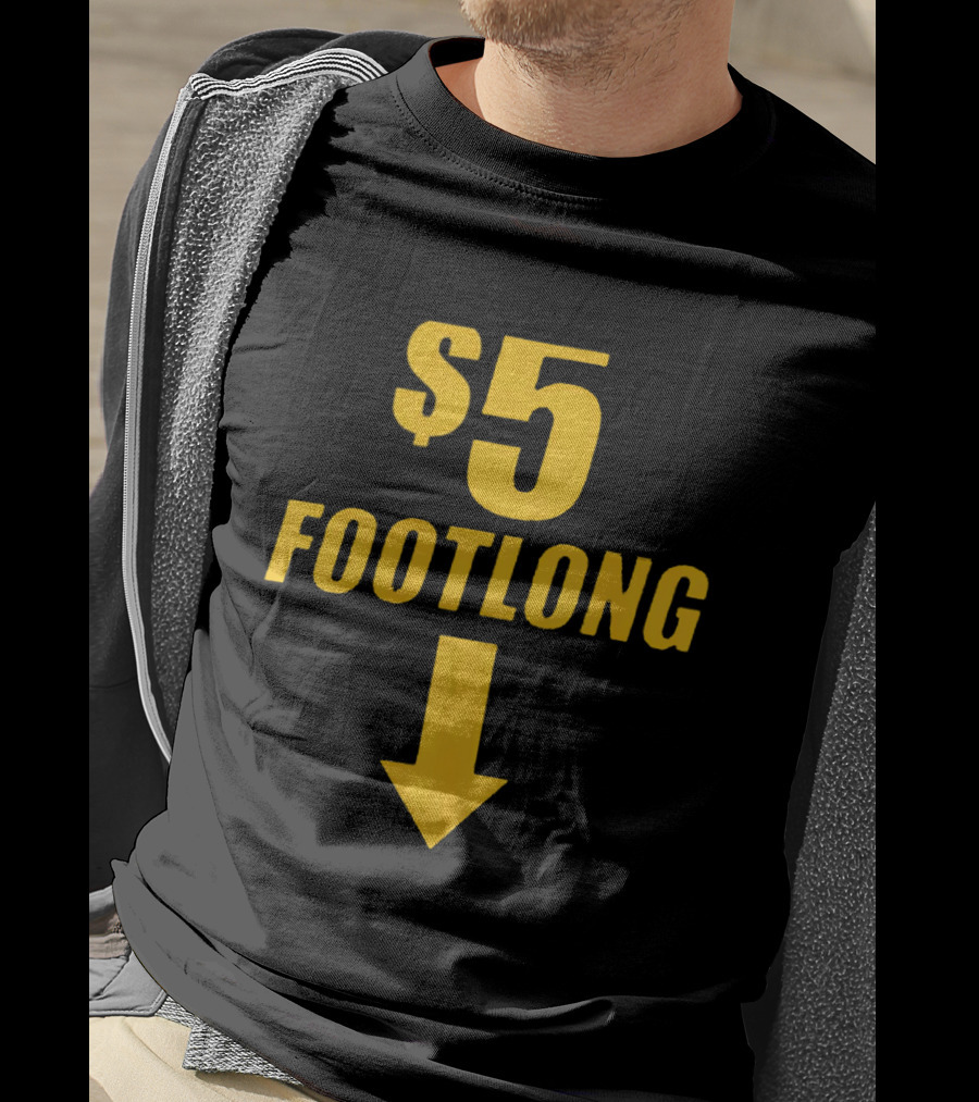 $5 Footlong Classic Arrow T-Shirt