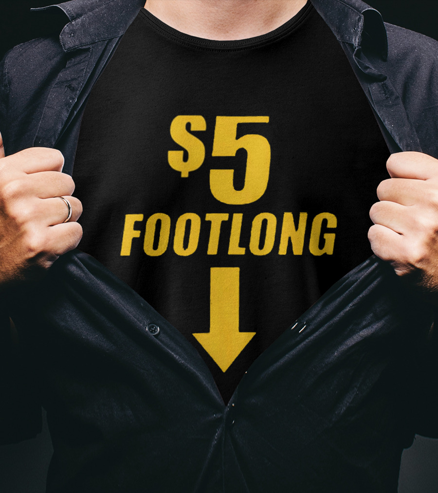$5 Footlong Classic Arrow T-Shirt