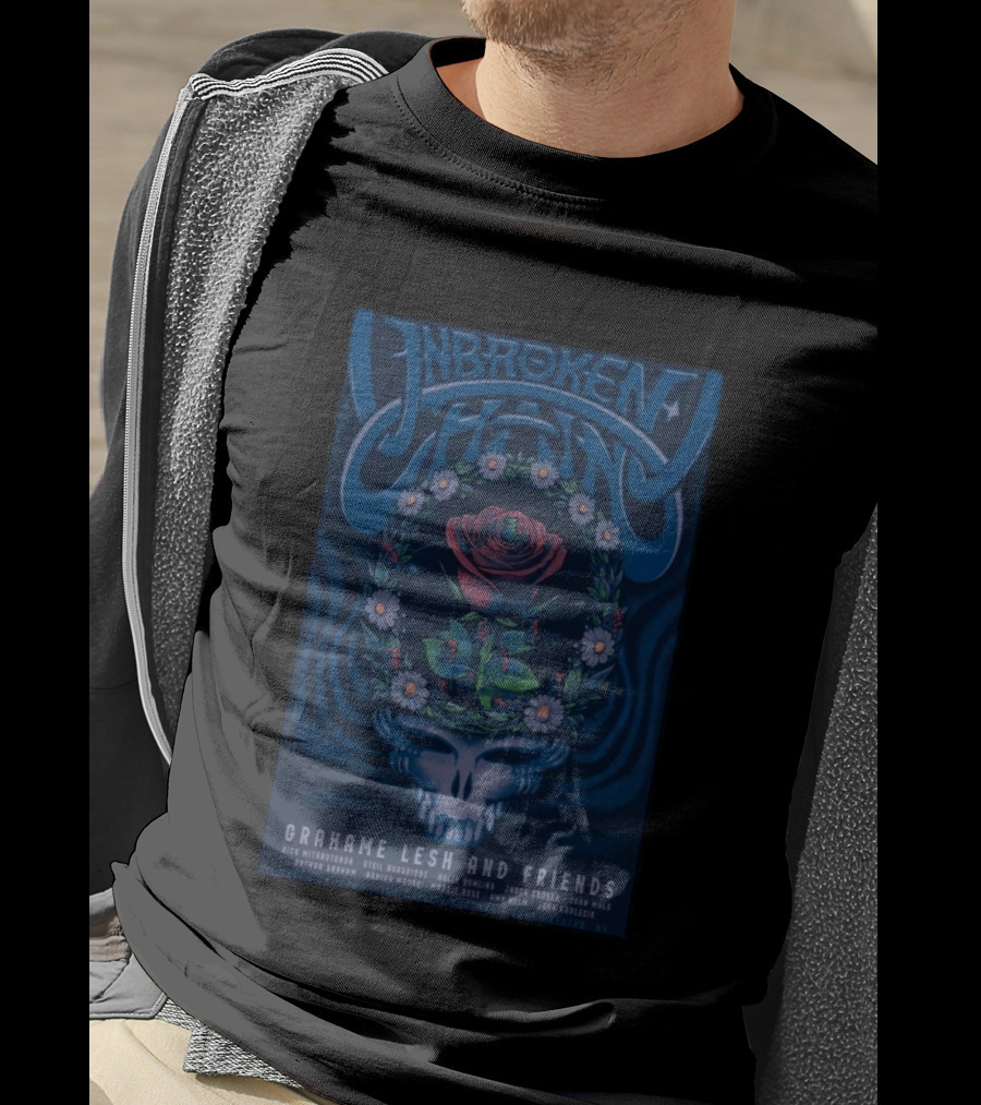 Unbroken Chain Grahame Lesh And Friends Port Chester NY March 14 2026 Capitol Theatre Tour T-Shirt
