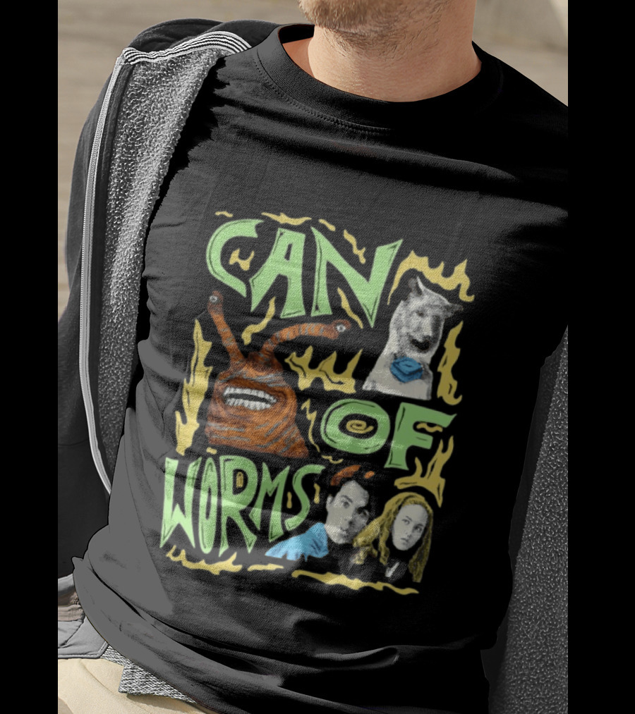 Can Of Worms 1999 Disney Channel Science Fiction Comedy Aliens And Characters T-Shirt