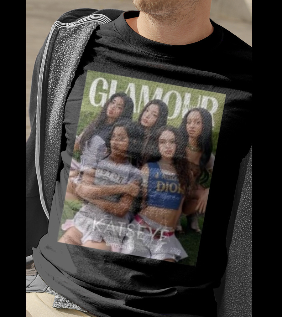 Glamour Latinoamérica Katseye Dior Boston Style Cover T-Shirt