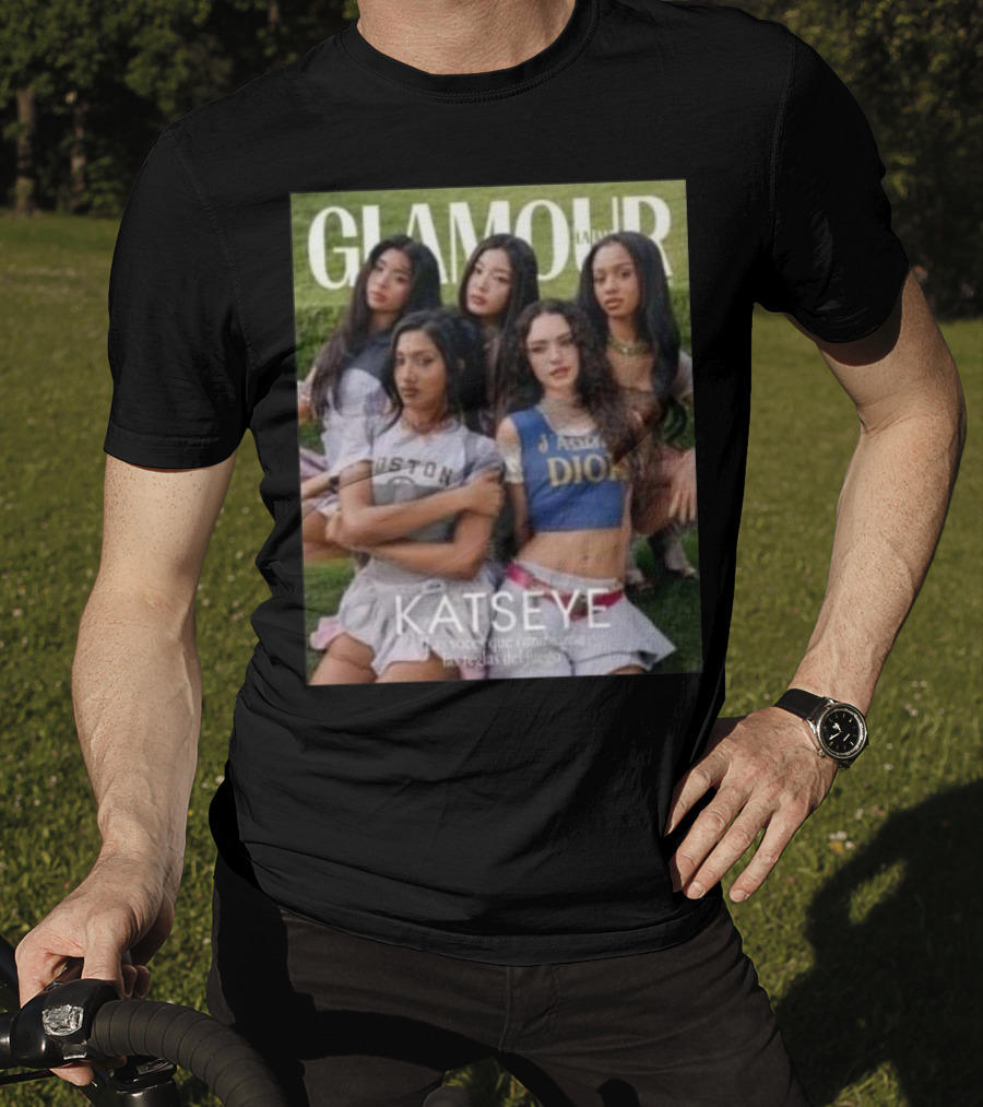 Glamour Latinoamérica Katseye Dior Boston Style Cover T-Shirt