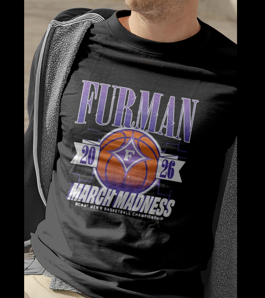 Furman Paladins 2026 NCAA Men's Basketball Championship March Madness T-Shirt