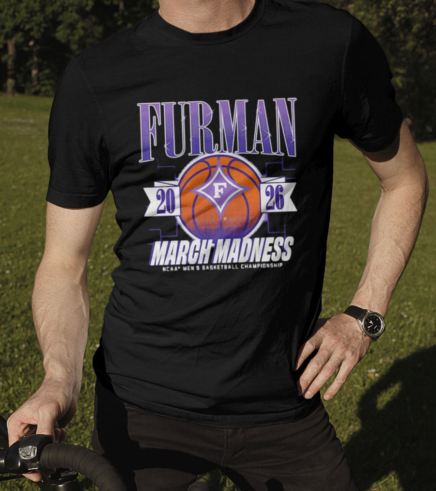 Furman Paladins 2026 NCAA Men's Basketball Championship March Madness T-Shirt