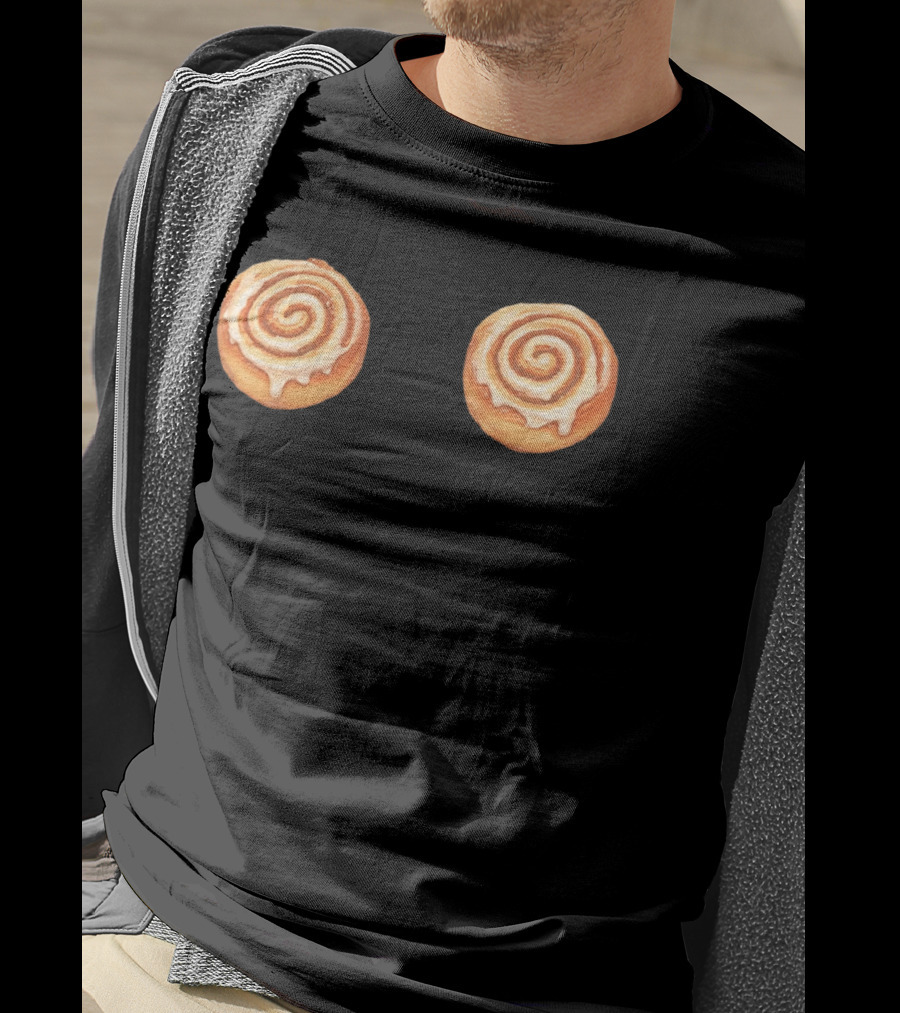Harry Nice Buns Cinnamon Roll Humor T-Shirt
