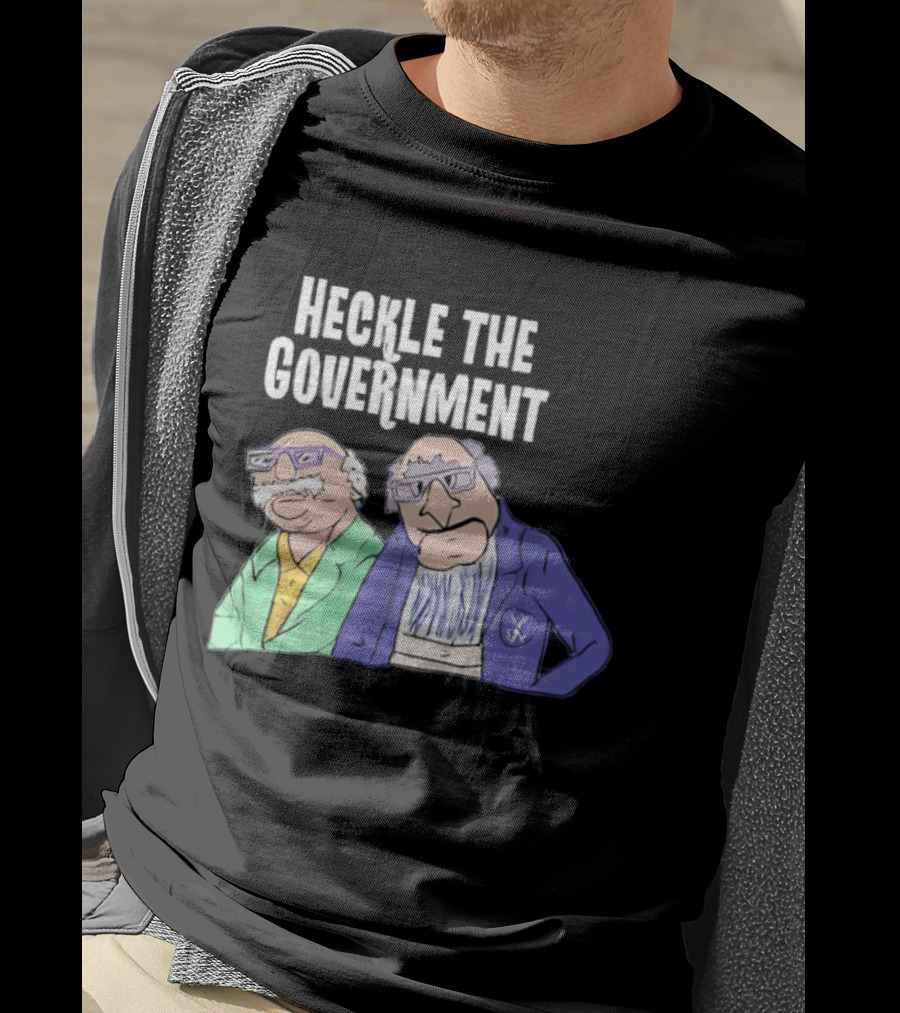 Heckle The Government Statler Waldorf Muppets T-Shirt