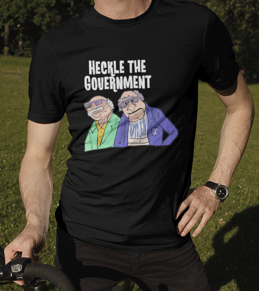Heckle The Government Statler Waldorf Muppets T-Shirt