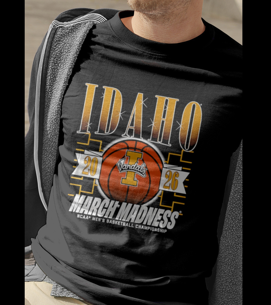 Idaho Vandals 2026 NCAA Men's Basketball Championship March Madness T-Shirt