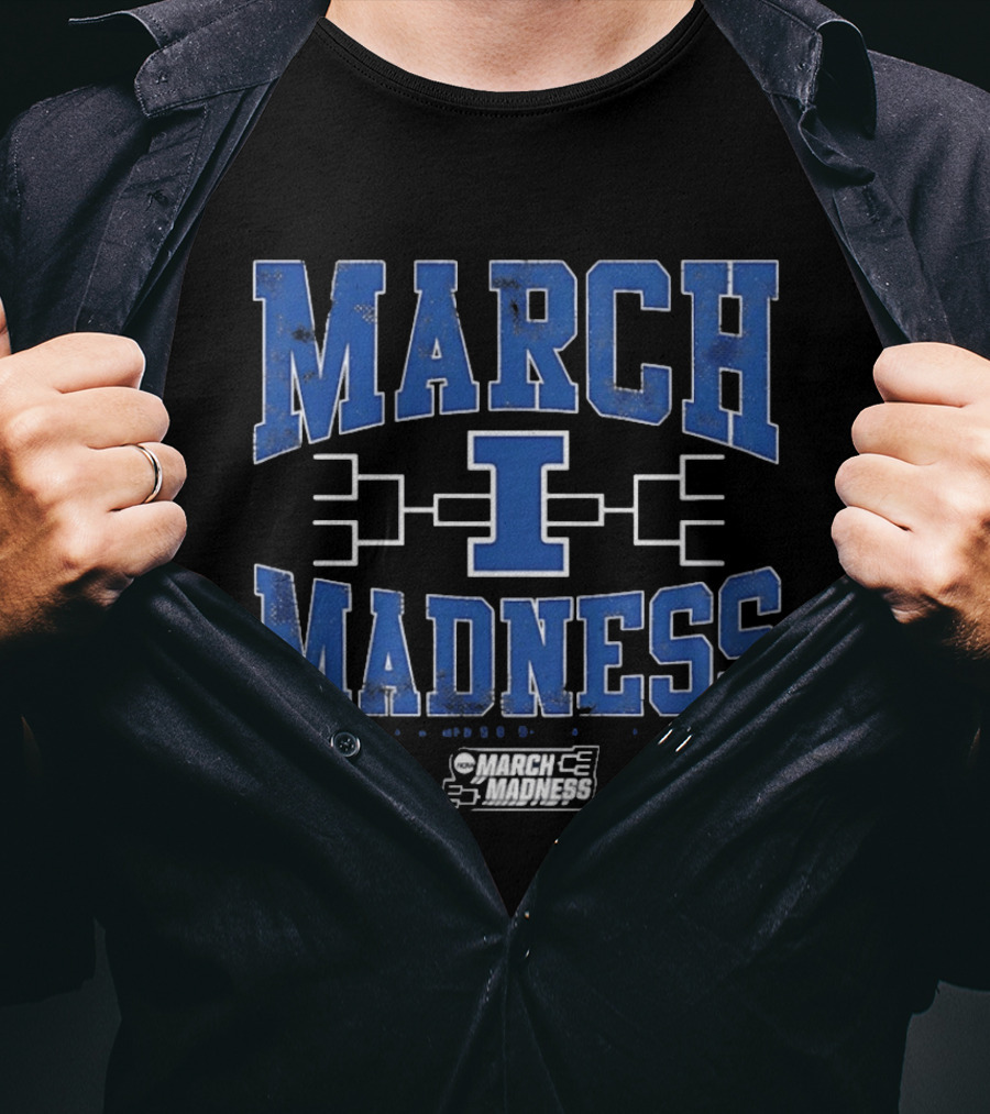Illinois Fighting Illini March Madness 2026 Basketball Tournament T-Shirt