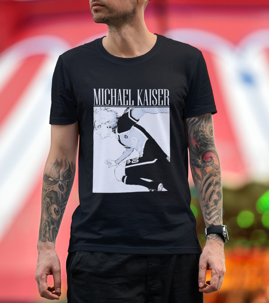 Michael Kaiser Blue Lock Anime Soccer Player T-Shirt