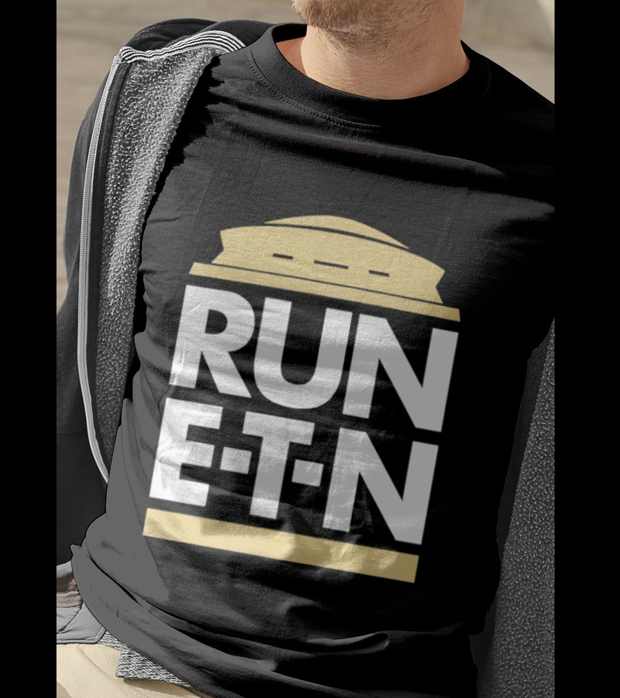 New Orleans Saints Run ETN Stadium Motif T-Shirt