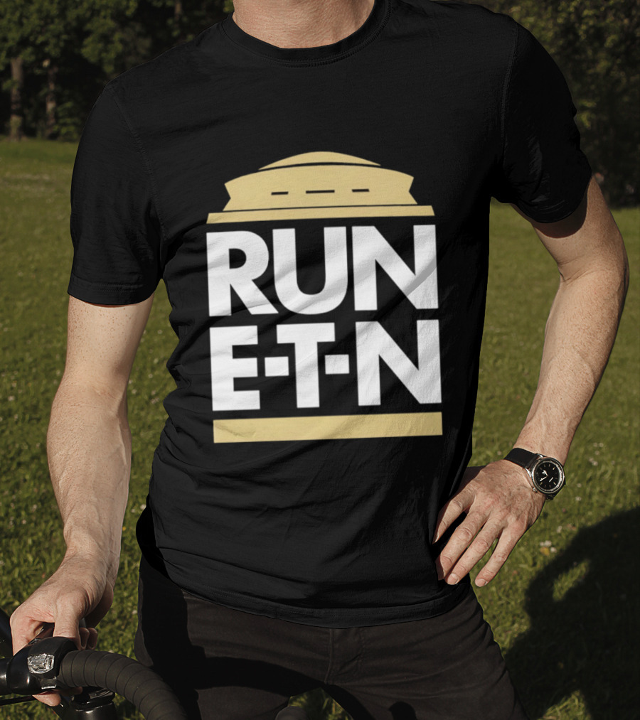 New Orleans Saints Run ETN Stadium Motif T-Shirt