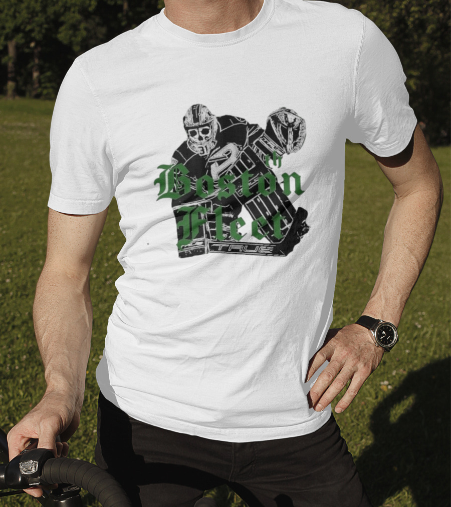 Aerin Frankel Boston Fleet PWHL Skeleton Goalie T-Shirt