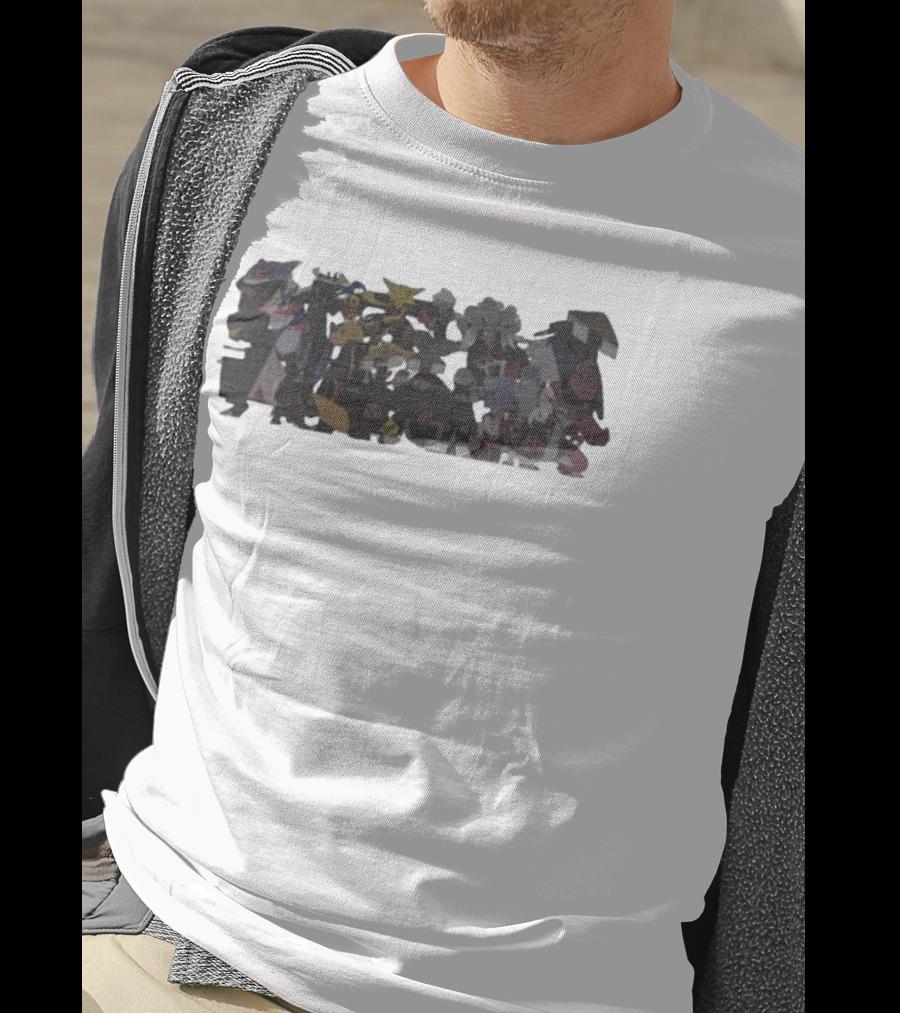 Pokémon Akatsuki Characters With Cloaks And Clouds T-Shirt
