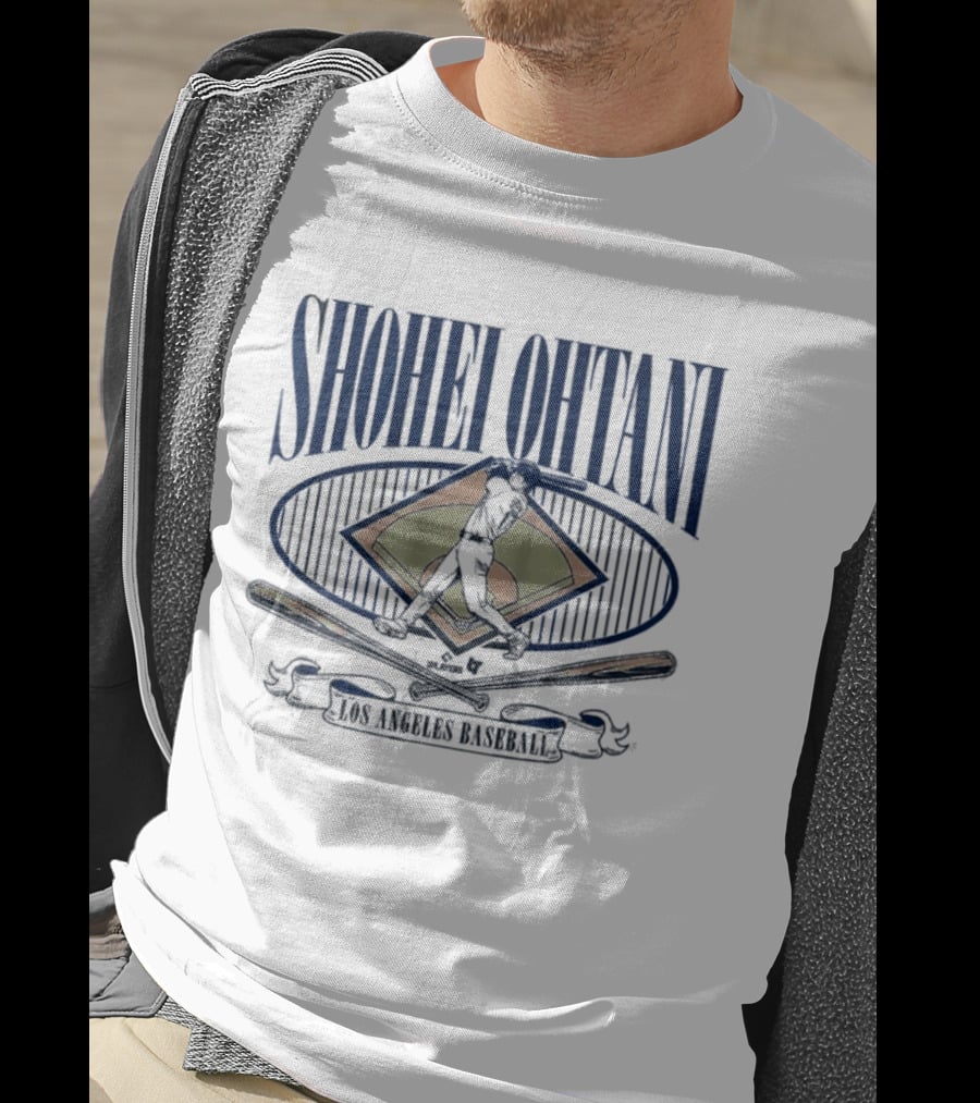 Shohei Ohtani Los Angeles Baseball Diamond Standouts T-Shirt