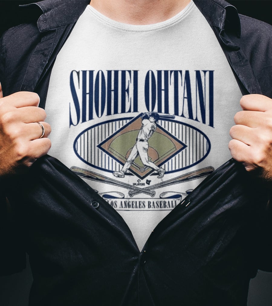 Shohei Ohtani Los Angeles Baseball Diamond Standouts T-Shirt