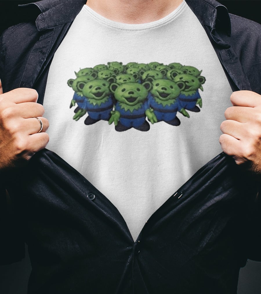 Grateful Animation Studios Alien Bear Characters T-Shirt