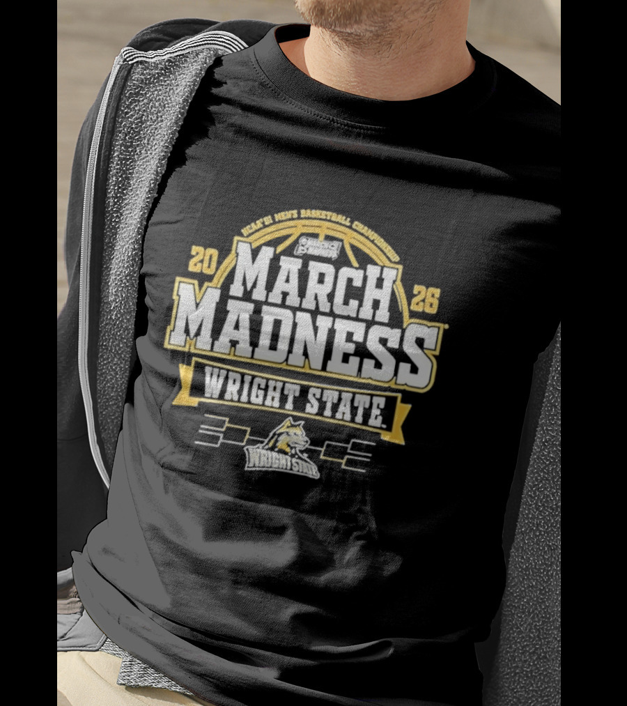 NCAA Men's Basketball Championship 2026 March Madness Wright State Raiders T-Shirt