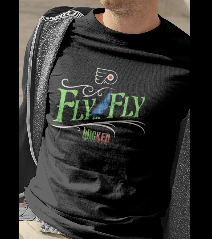 Philadelphia Flyers Fly Fly Wicked For Good T-Shirt