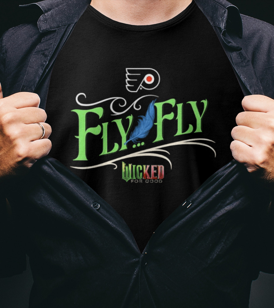 Philadelphia Flyers Fly Fly Wicked For Good T-Shirt