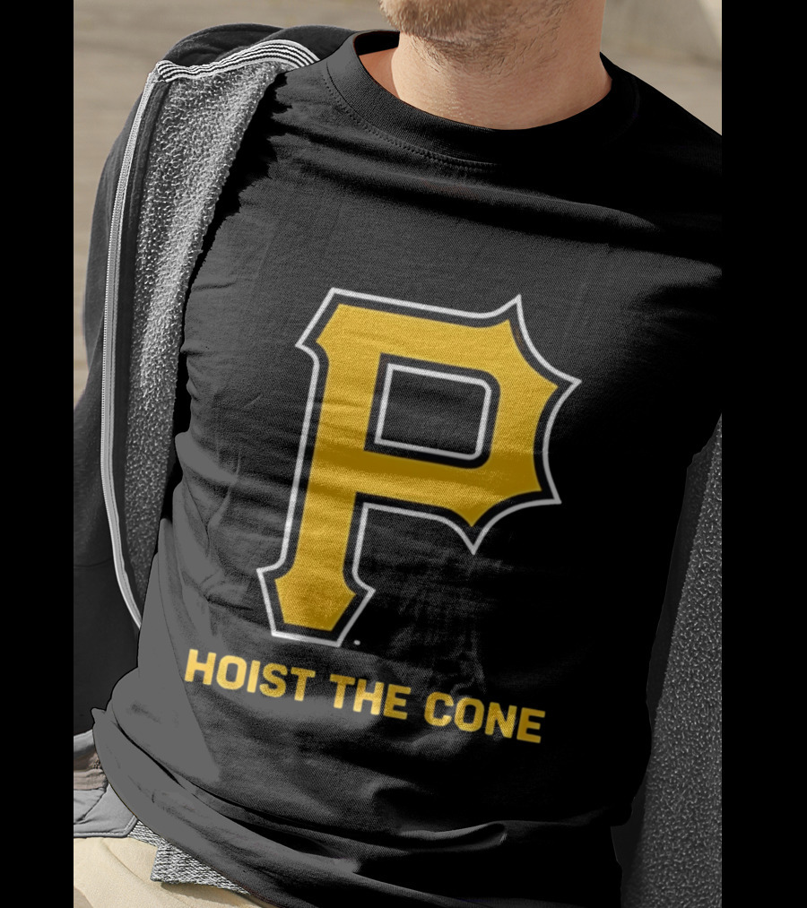 Pittsburgh P Hoist The Cone T-Shirt
