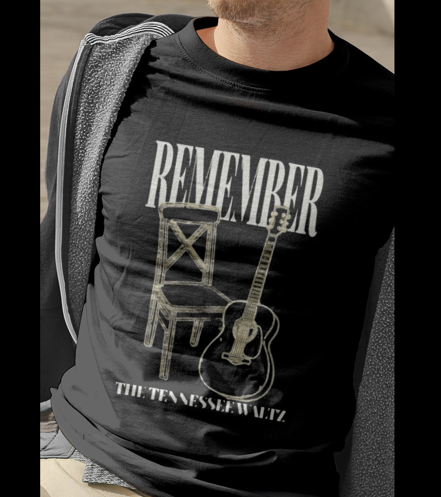 Remember The Tennessee Waltz Chair And Guitar T-Shirt