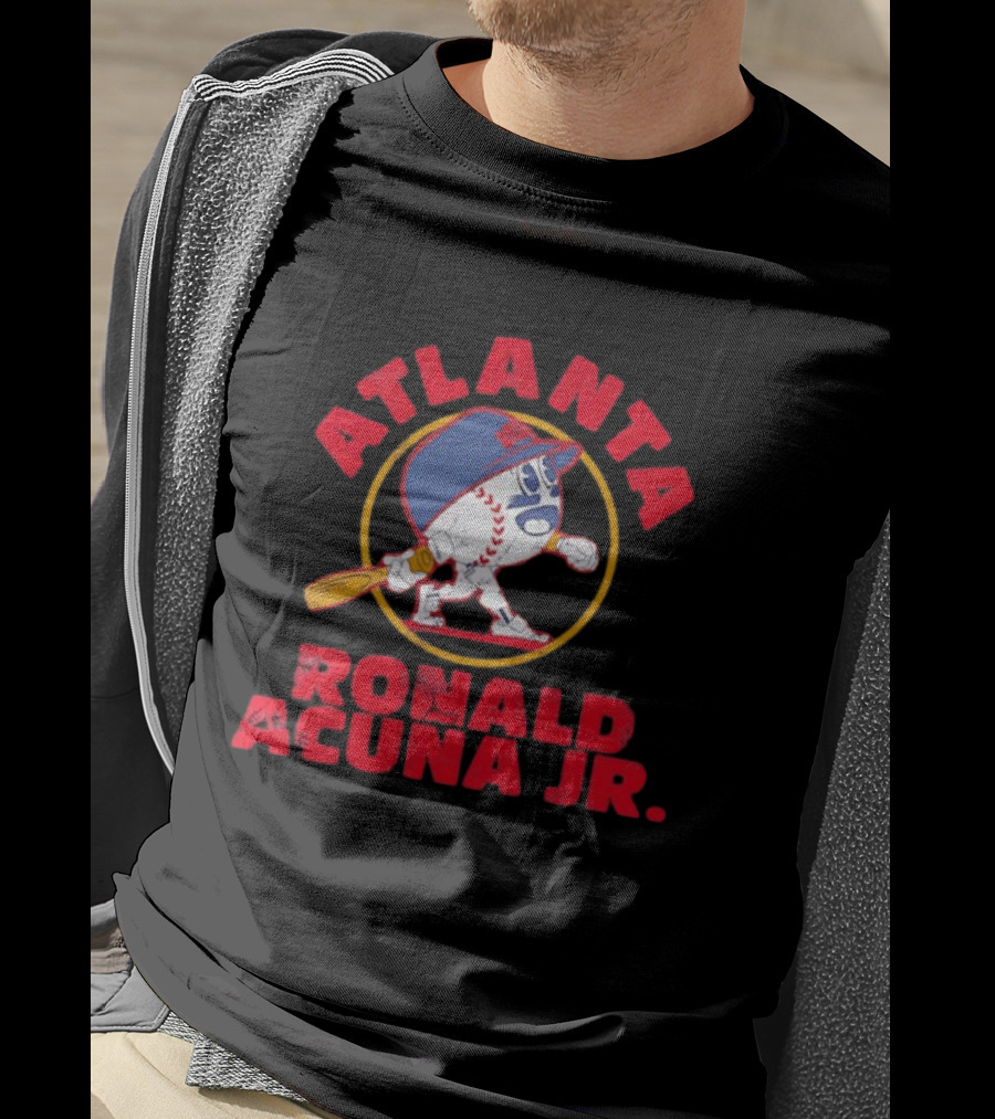 Atlanta Ronald Acuña Jr Baseball Buddy MLB Braves T-Shirt