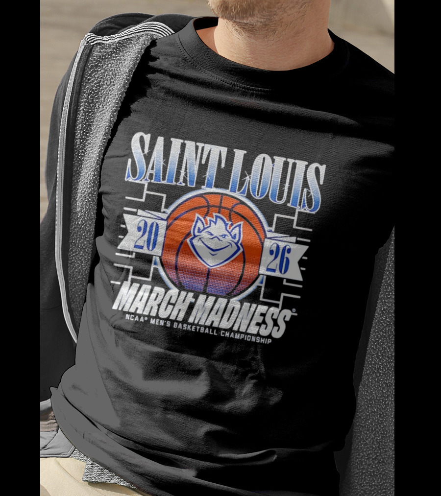 Saint Louis Billikens 2026 NCAA Men's Basketball Championship March Madness T-Shirt