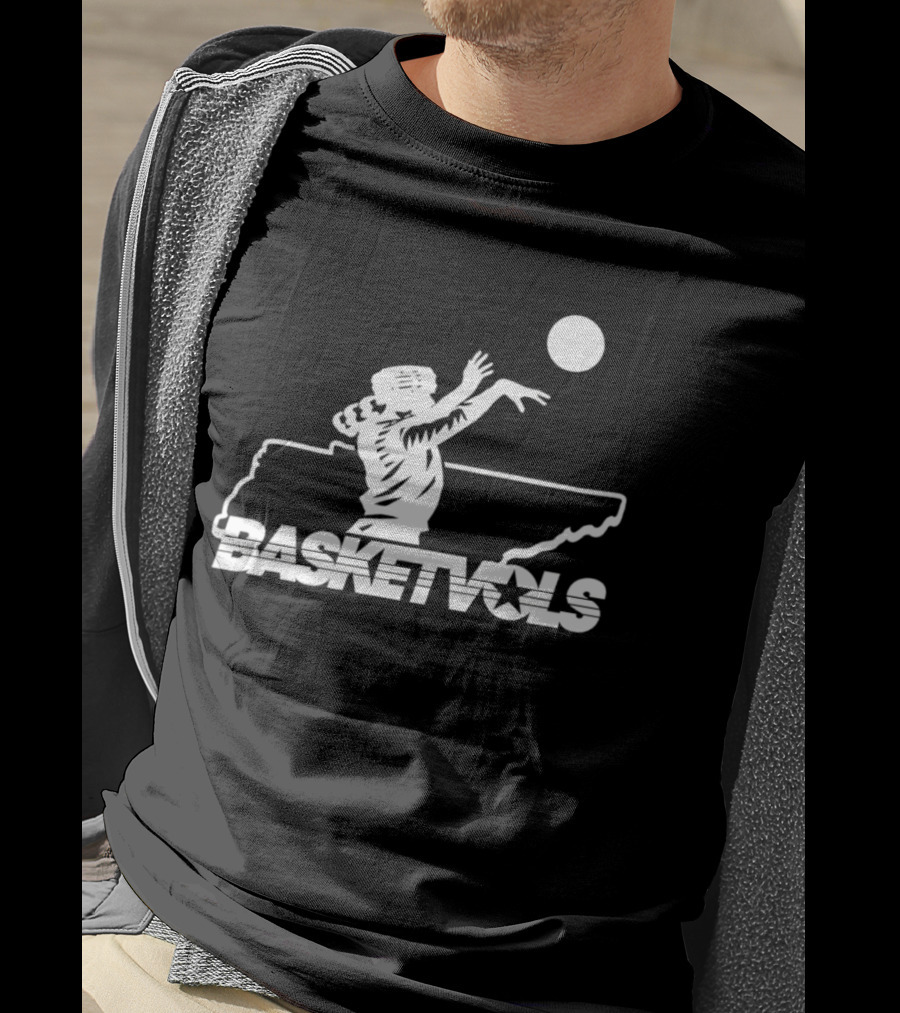 Tennessee Jumpshot Basketvols Basketball Player T-Shirt
