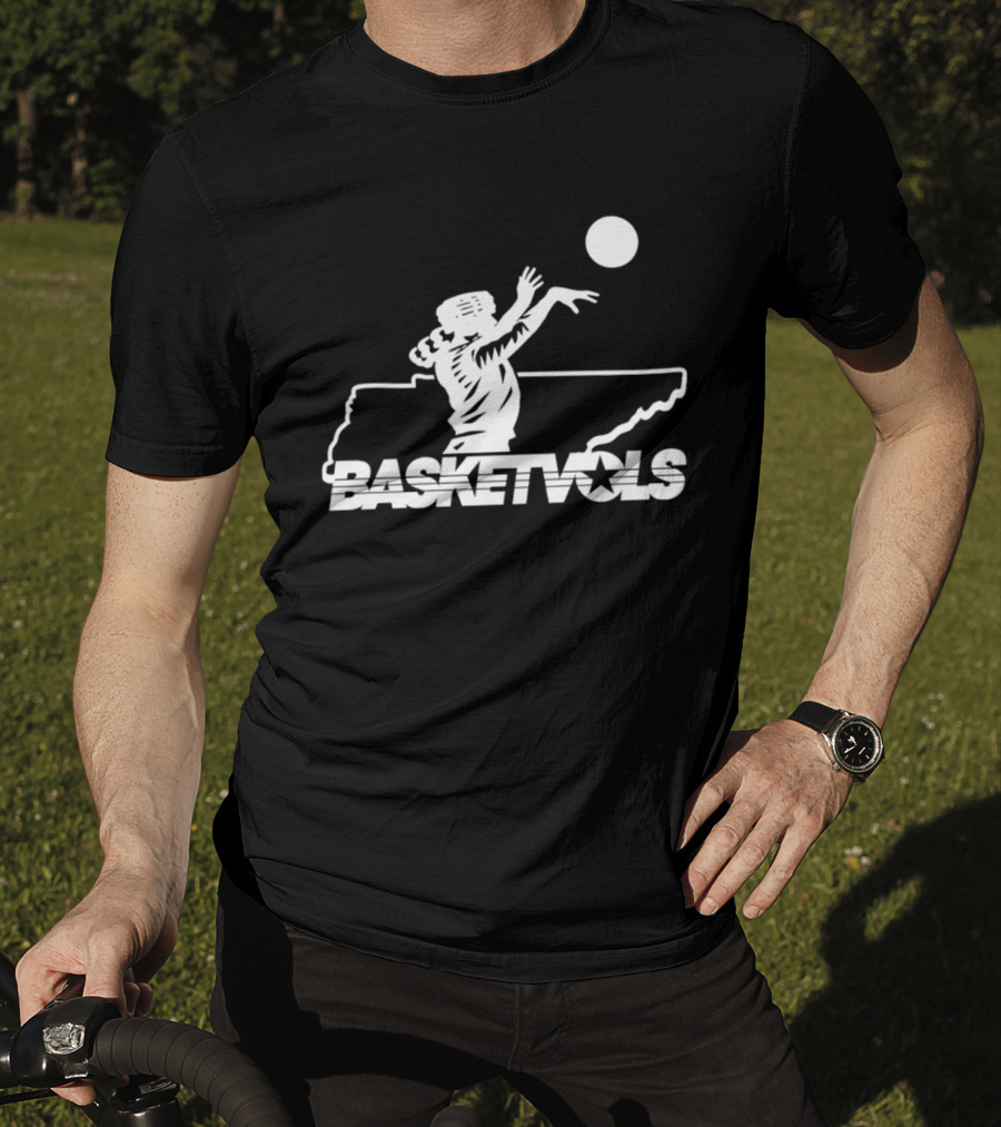 Tennessee Jumpshot Basketvols Basketball Player T-Shirt