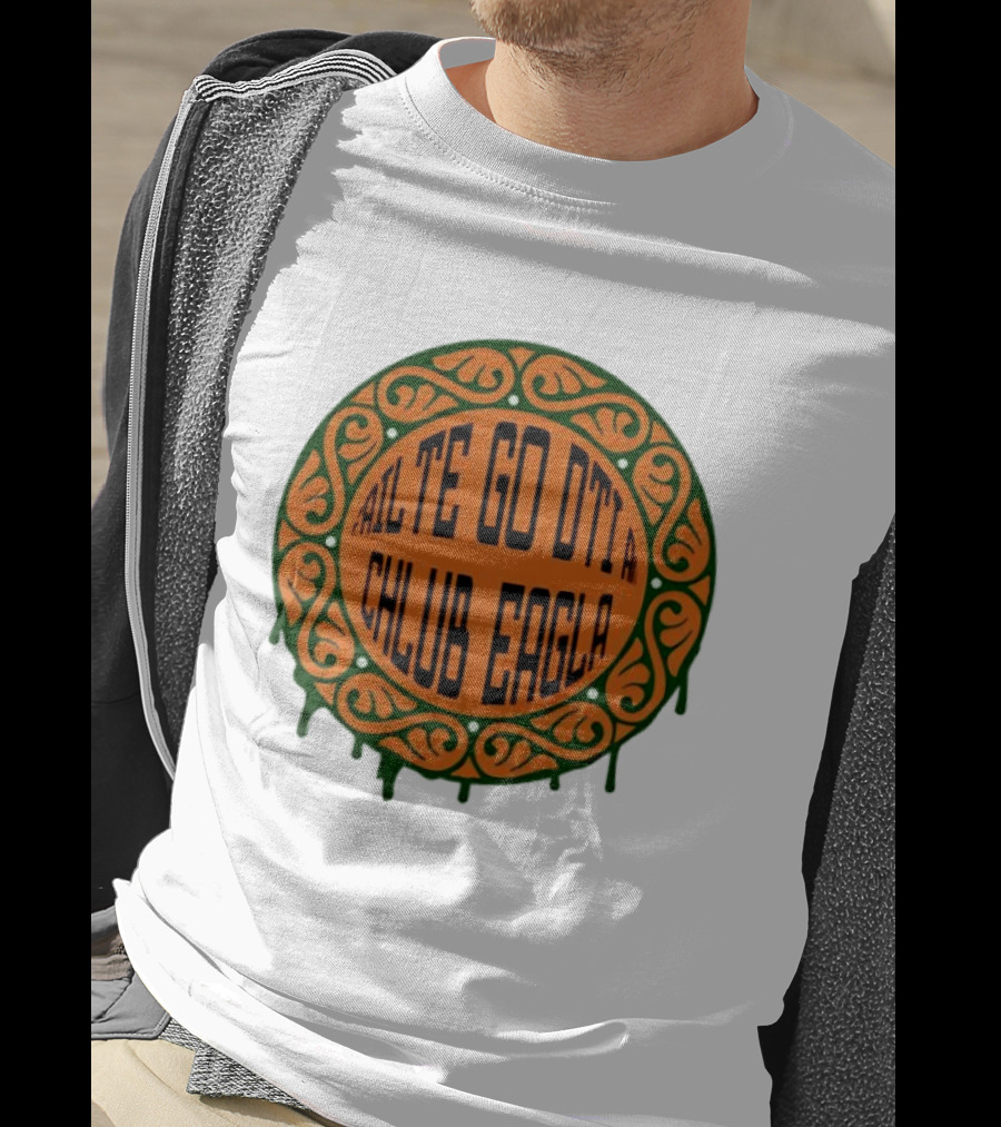 Failte Go Dti An Chlub Eagla Irish Welcome Celtic T-Shirt